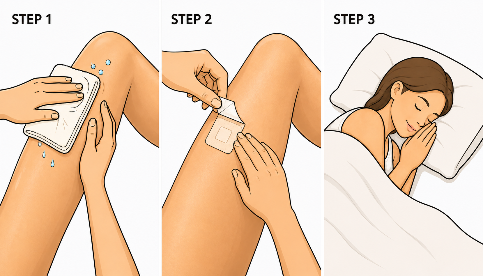 Easy 3-step nightly routine